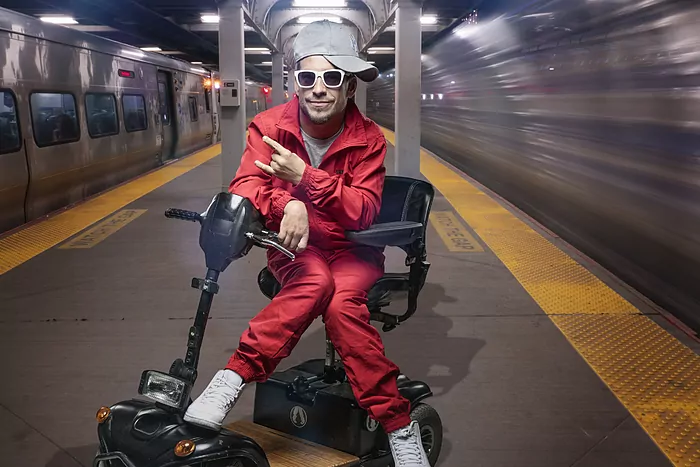Spanish singer and musician with cerebral palsy Spanish singer and musician with cerebral palsy