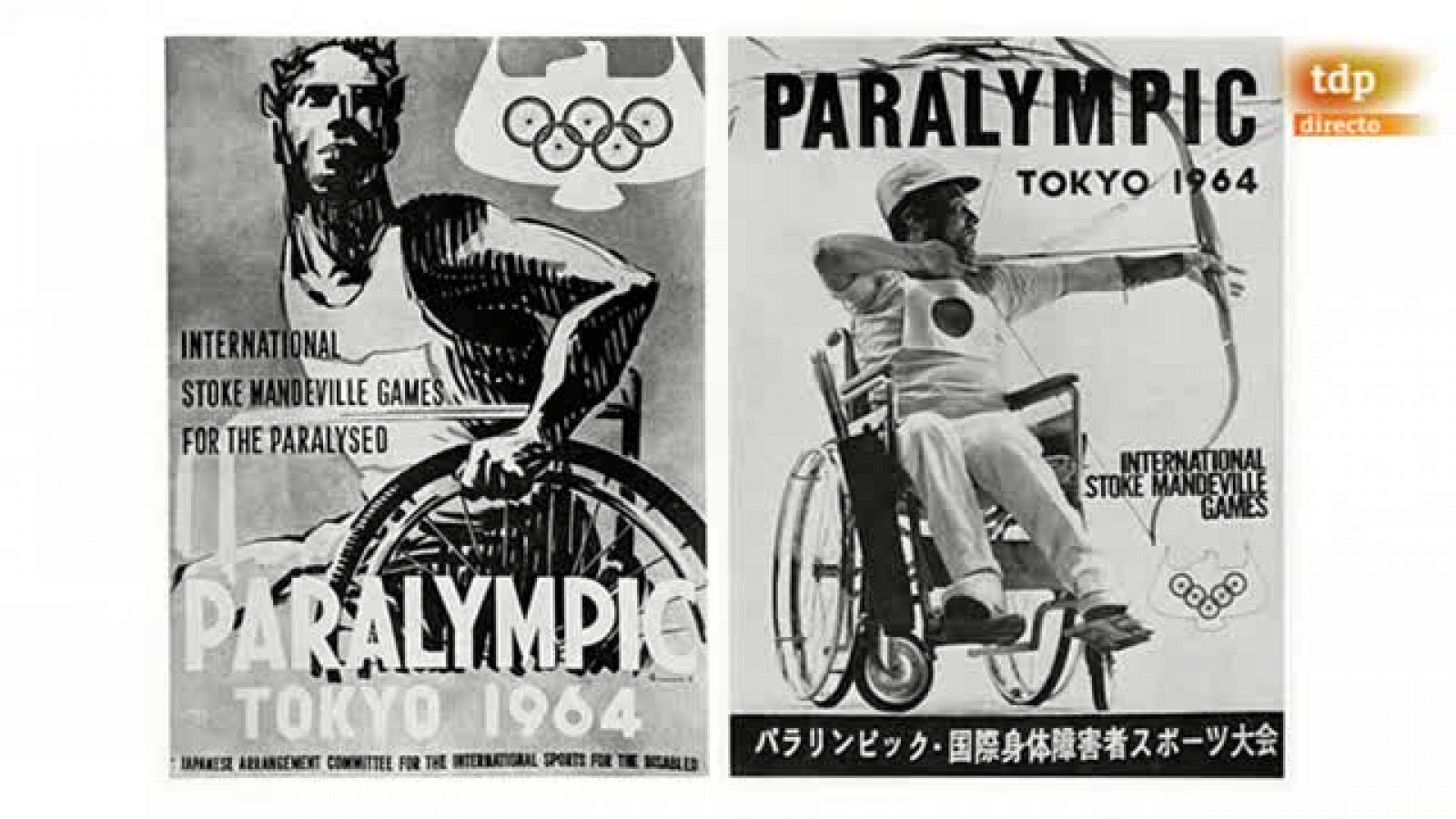 Poster for the 1964 Tokyo Paralympics Poster for the 1964 Tokyo Paralympics.