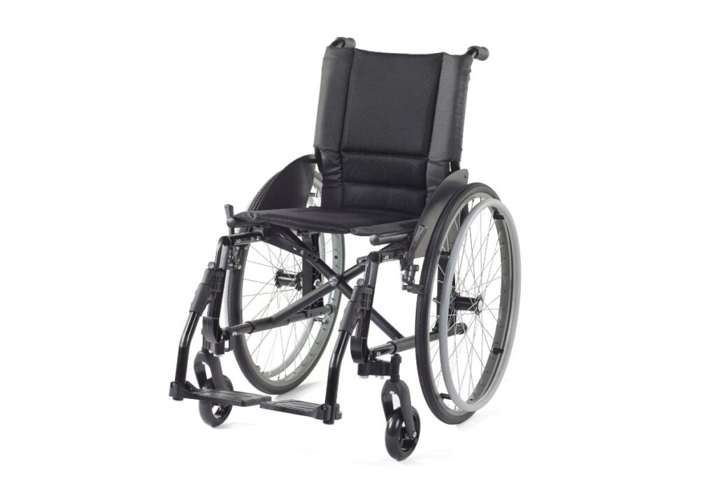 Silla de ruedas plegable Batec Forta Silla de ruedas plegable Batec Forta distribuida por Batec Mobility